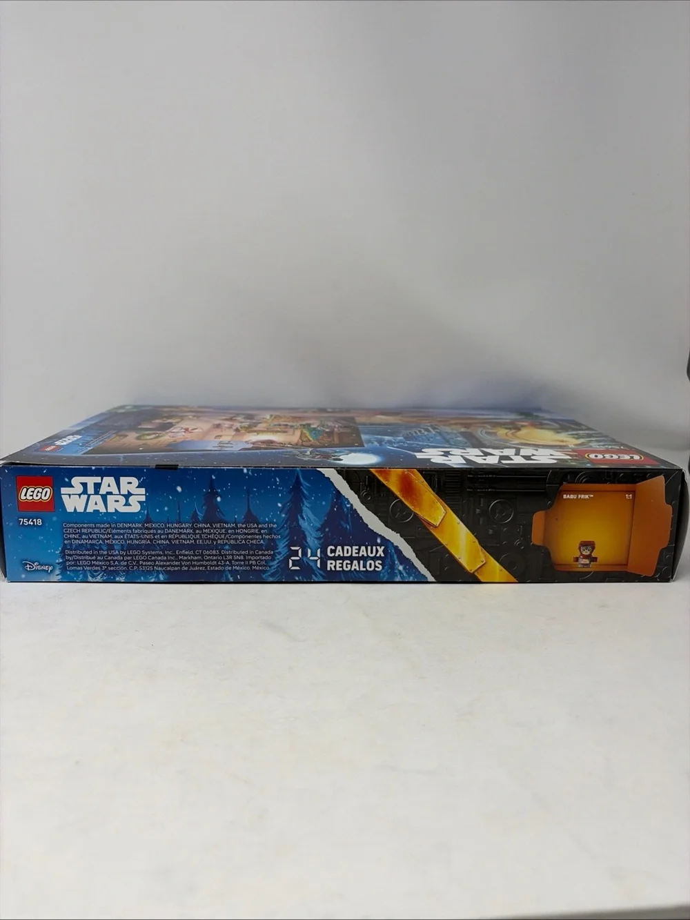Lego Star Wars Advent Calendar 2025 with 24 Toys Set 75418 New Sealed